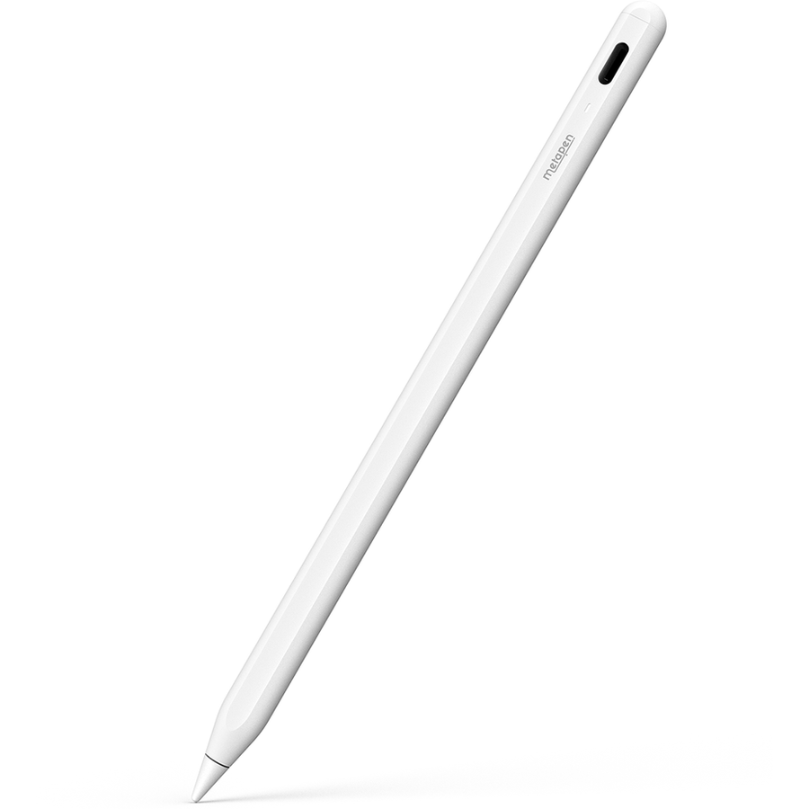 Stylus Pen Metapen A8 compatibil cu diferite tablete iPad, Autonomie 10h, Incarcare USB-C, Alb - imagine 2