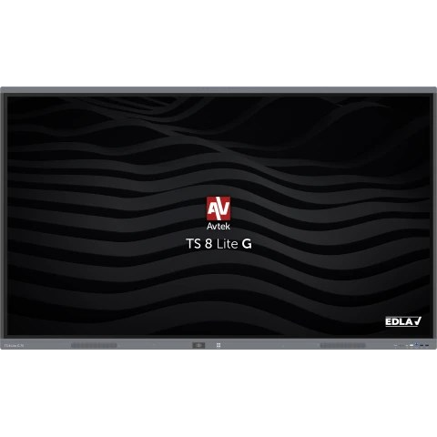 Monitor International TS 8 Lite G 75 Interactiv Plat 190.5Cm 75Inch LED Wi-Fi 420 cd/m² 4K Ultra HD Touchscreen Negru