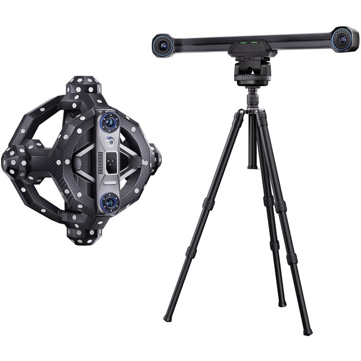 Scanner  Optic 3D Trackit Software Dedicat Trepiede Stabilizatoare Accesorii Valiza Transport Negru