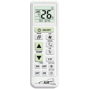 Telecomanda Universala K-JL42533-UNI pentru Aparate Aer Conditionat Alb