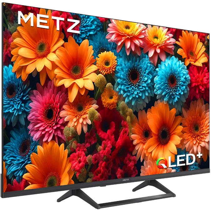 Televizor QLED 4K 55Inch 139cm Clasa F Negru