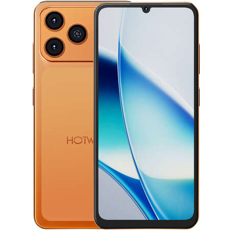 Telefon Mobil HOTWAV A17 Pro Max 4GB RAM 128GB 6.75Inch Portocaliu