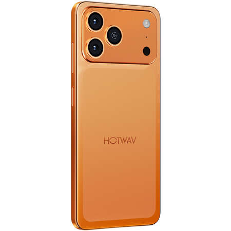 Telefon Mobil HOTWAV A17 Pro Max 4GB RAM 128GB 6.75Inch Portocaliu