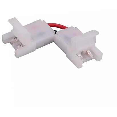 Conector Banda LED 10mm Forma L Alb