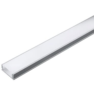 PROFIL ALUMINIU PENTRU 2M 17.4MM X 7.MM MAT - imagine 3