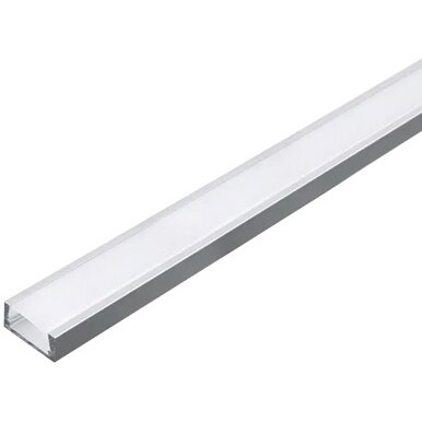 Profil Aluminiu pentru Banda LED 2m 16mm x 7mm Alb
