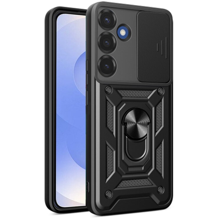 Husa Techsuit pentru Samsung Galaxy S26 Neagră