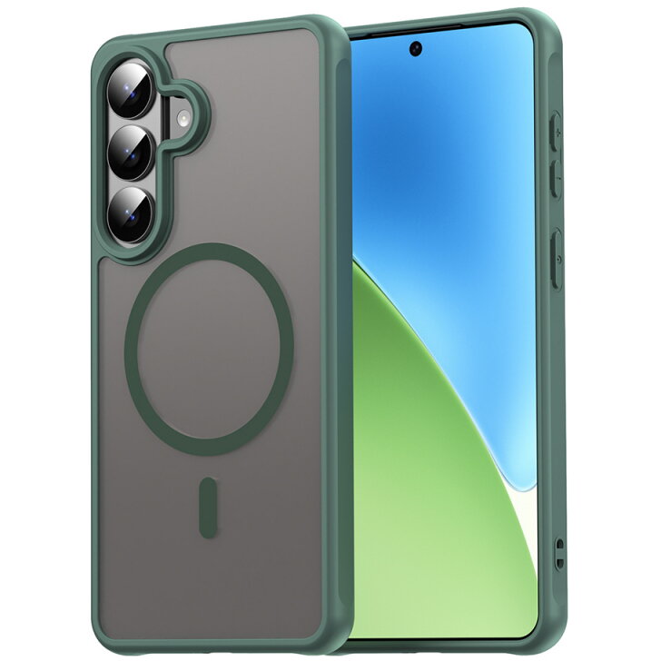 Husa Techsuit pentru Samsung Galaxy S26 Plus Verde