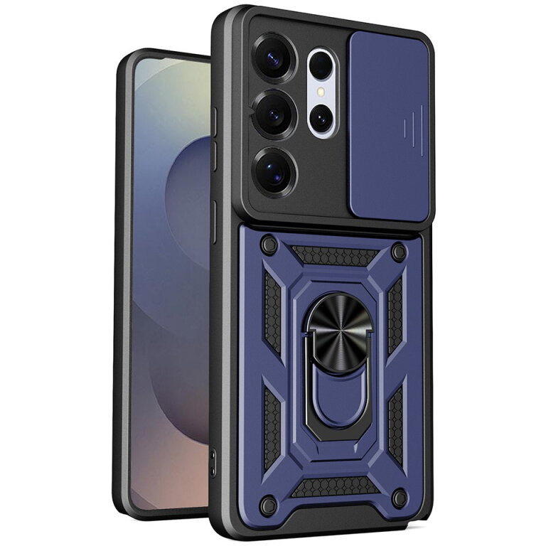 Husa Techsuit pentru Samsung Galaxy S26 Ultra Albastră