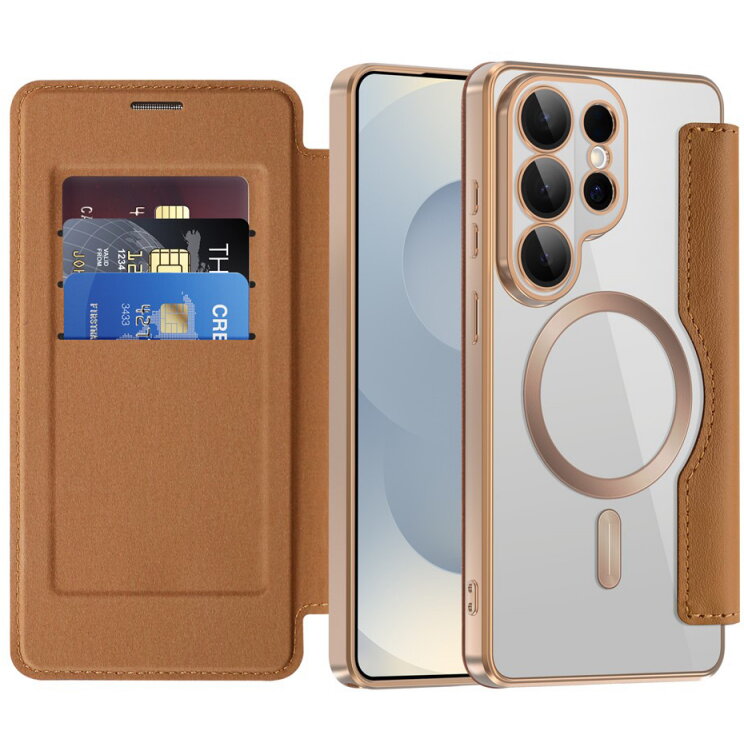Husa Techsuit pentru Samsung Galaxy S26 Ultra Maro