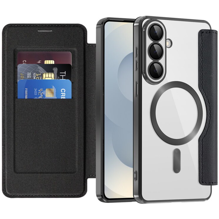 Husa Techsuit pentru Samsung Galaxy S26 Plus Neagră
