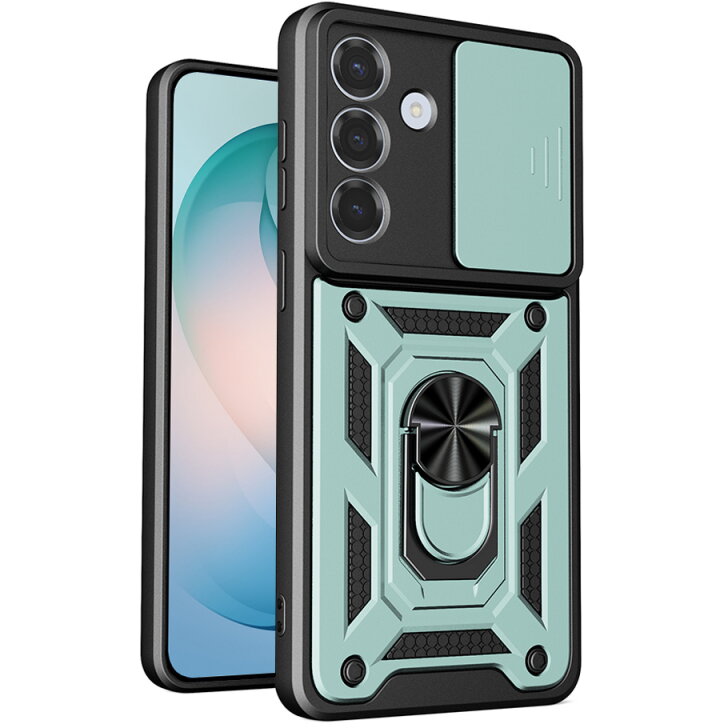 Husa Techsuit pentru Samsung Galaxy S26 Plus Verde