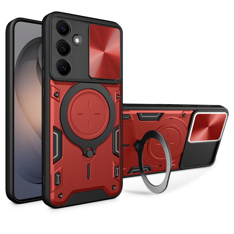 Husa Techsuit pentru Samsung Galaxy S26 Roșie