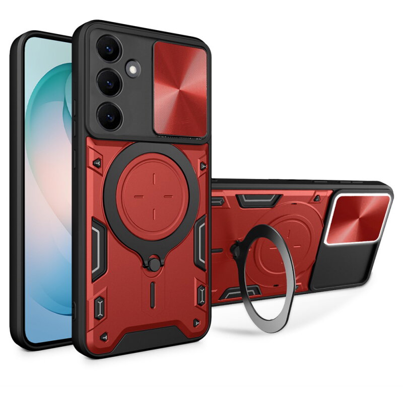 Husa Techsuit pentru Samsung Galaxy S26 Plus Roșie