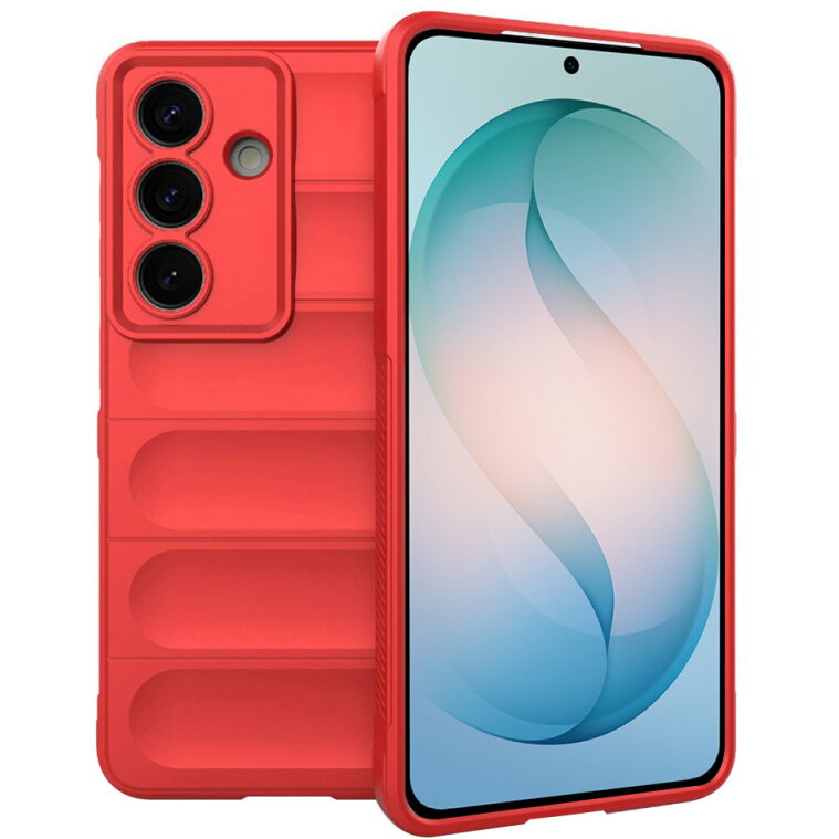 Husa Techsuit pentru Samsung Galaxy S26 Plus Roșie