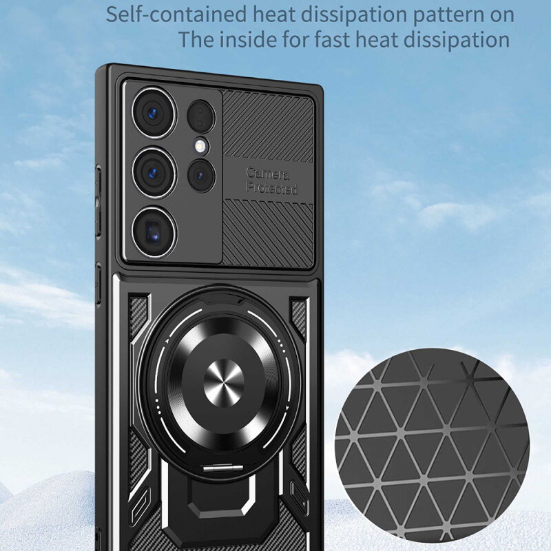 Husa Techsuit pentru Samsung Galaxy S26 Ultra Mov — imaginea 2