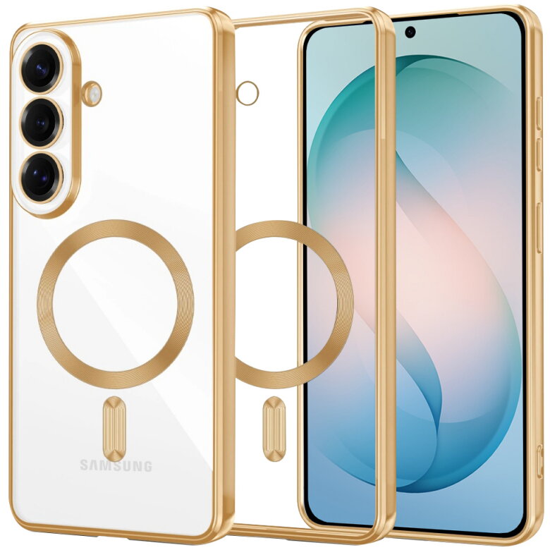 Husa Techsuit pentru Samsung Galaxy S26 Plus Aurie