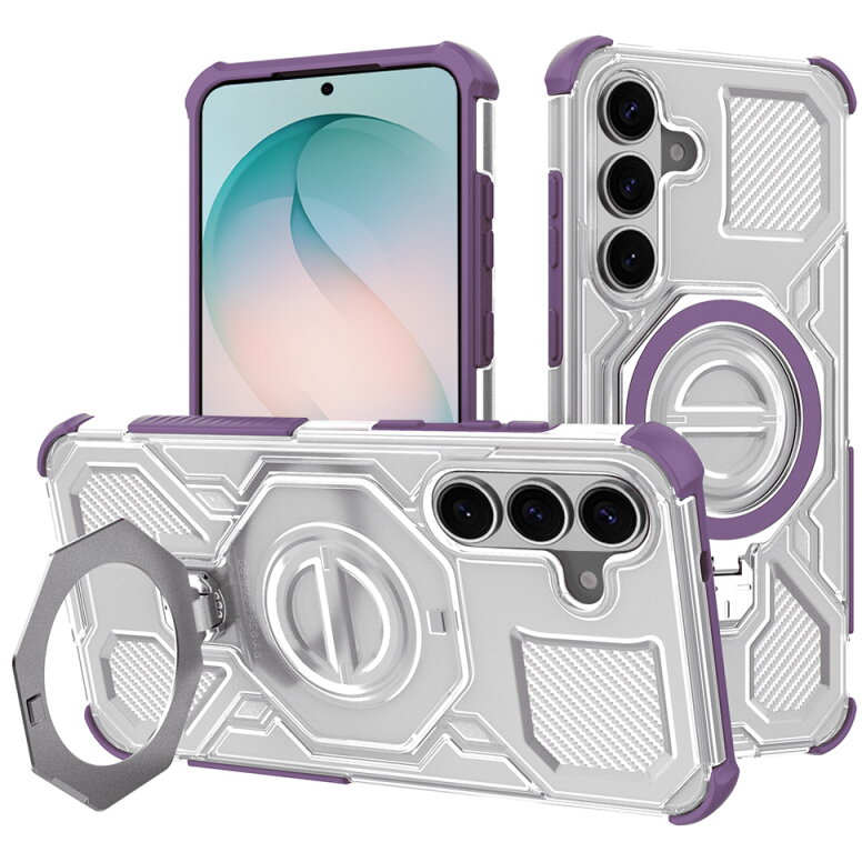 Husa Techsuit pentru Samsung Galaxy S26 Plus Mov