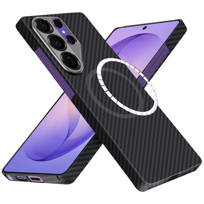 Husa Techsuit pentru Samsung Galaxy S26 UltraNeagra