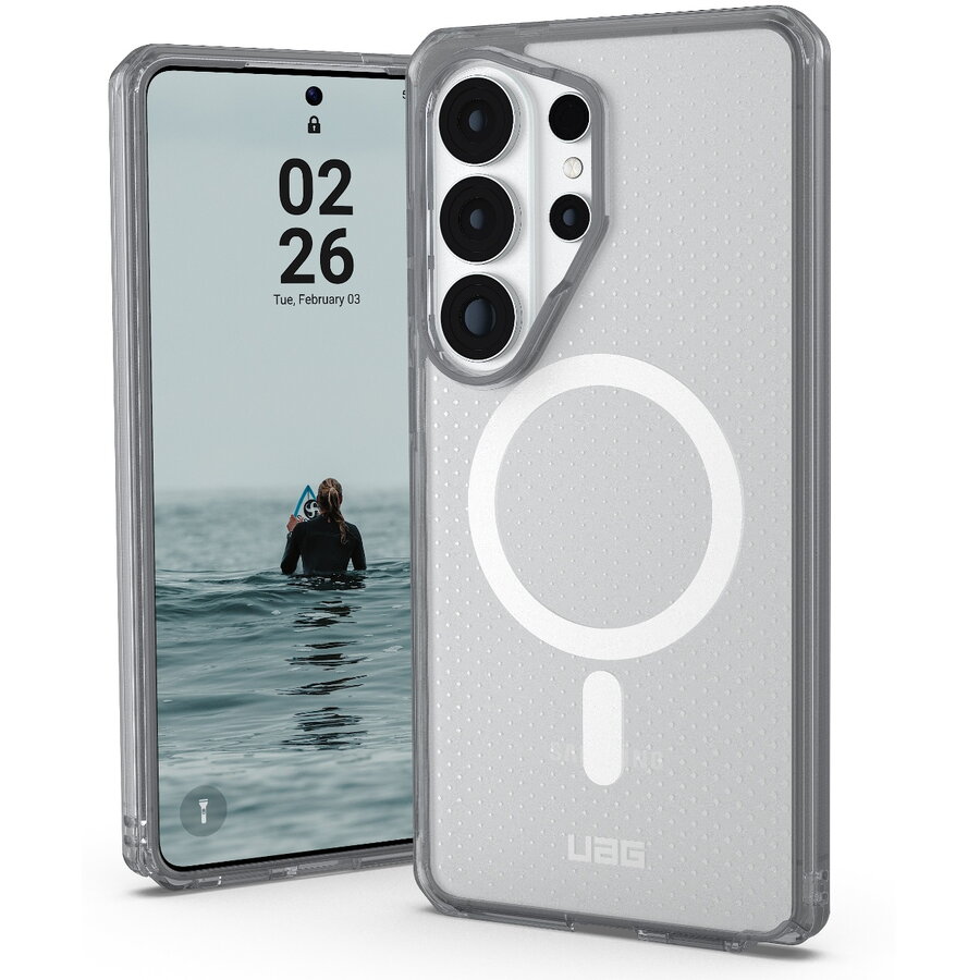 Husa UAG pentru Samsung Galaxy S26 Ultra True Clear Ice Ash