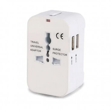 Incarcator Techsuit Rețea HHT202 Travel 10W 2A 2 x USB-A Negru — imaginea 5