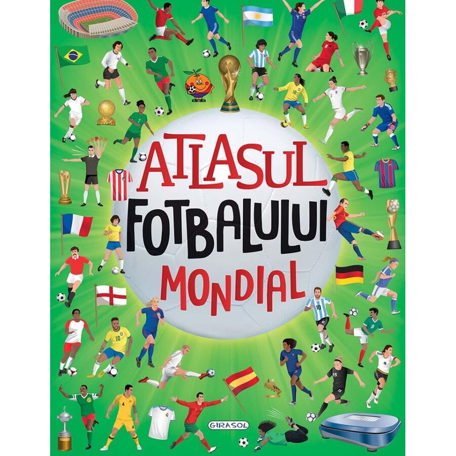 Atlasul Fotbalului Mondial Multicolor