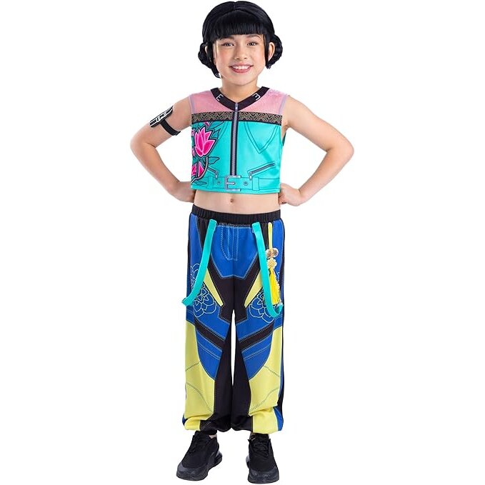 Costum De Carnaval K-Pop Demon Hunters Zoey Classic Multicolor