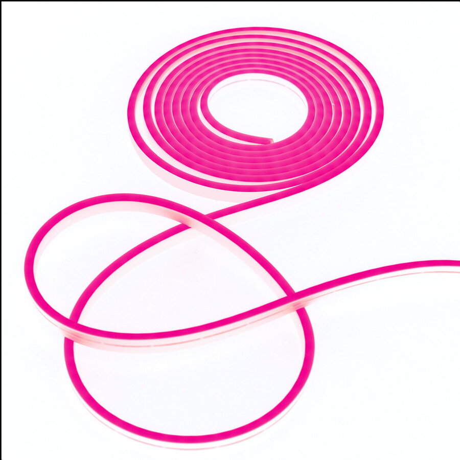 Banda Neonflex 5M IP65 roz Ibiza Light NEON500-PINK - imagine 3