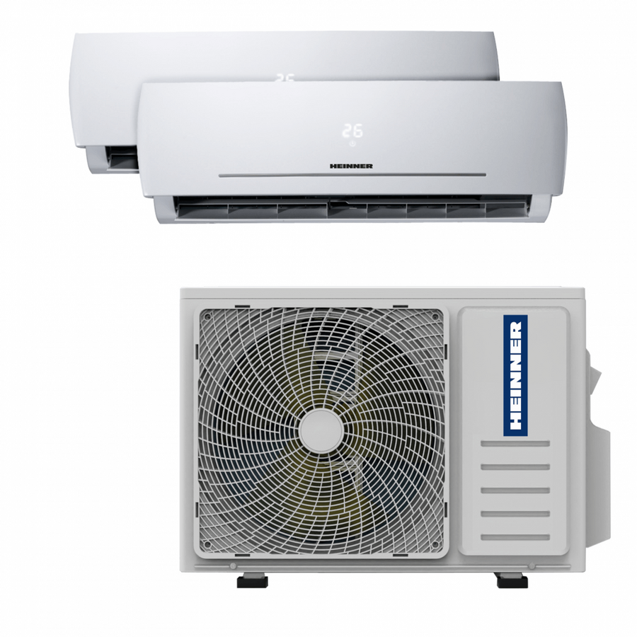 Aparat Aer Conditionat Multi Split HACMS-HS181212WH++  18000BTU (2 x 12000 BTU) Timer Sleep iFeel Clasa A++/A+ Alb