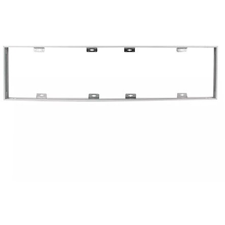 Rama pentru Panou LED 120 x 30cm Aluminiu Alb