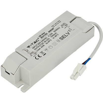 Driver pentru Panou LED 40W Plastic ABS Alb