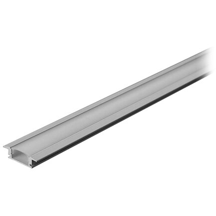 Profil Aluminiu pentru banda led 2m 24.7mm x 7mm Alb