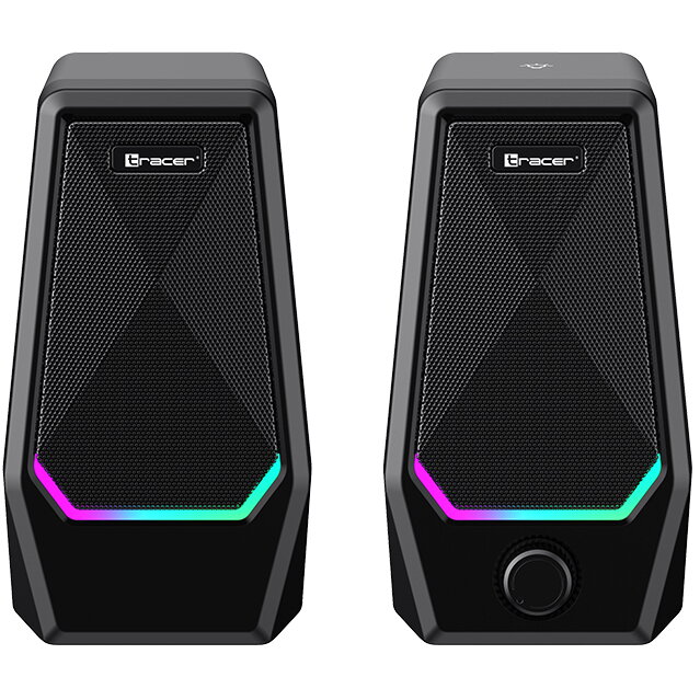 Boxe Desktop Tracer Loop 2.0 RGB 6W Negru — imaginea 2