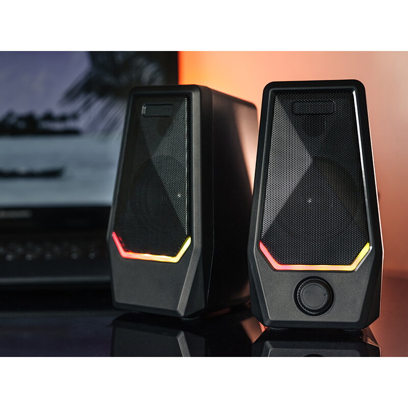 Boxe Desktop Tracer Loop 2.0 RGB 6W Negru — imaginea 5