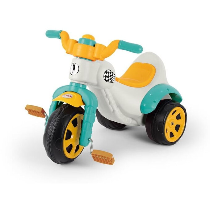 Tricicleta Super Bike Pastel Multicolor Varsta 2Ani+