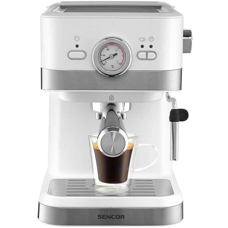 Espressor Cafea 20 Bar 1050W Alb
