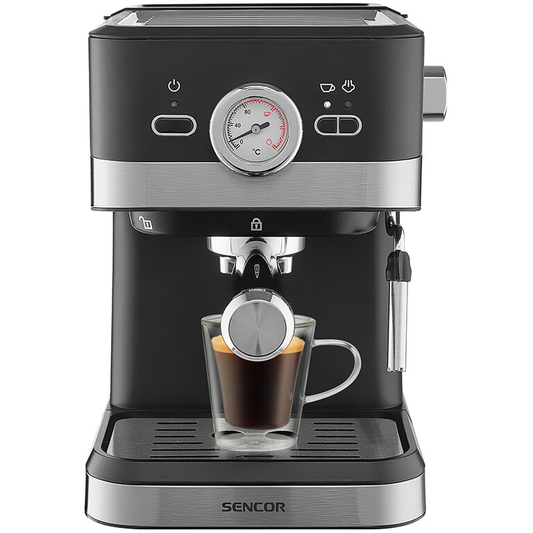 Espressor Cafea 20 Bar 1050W Negru