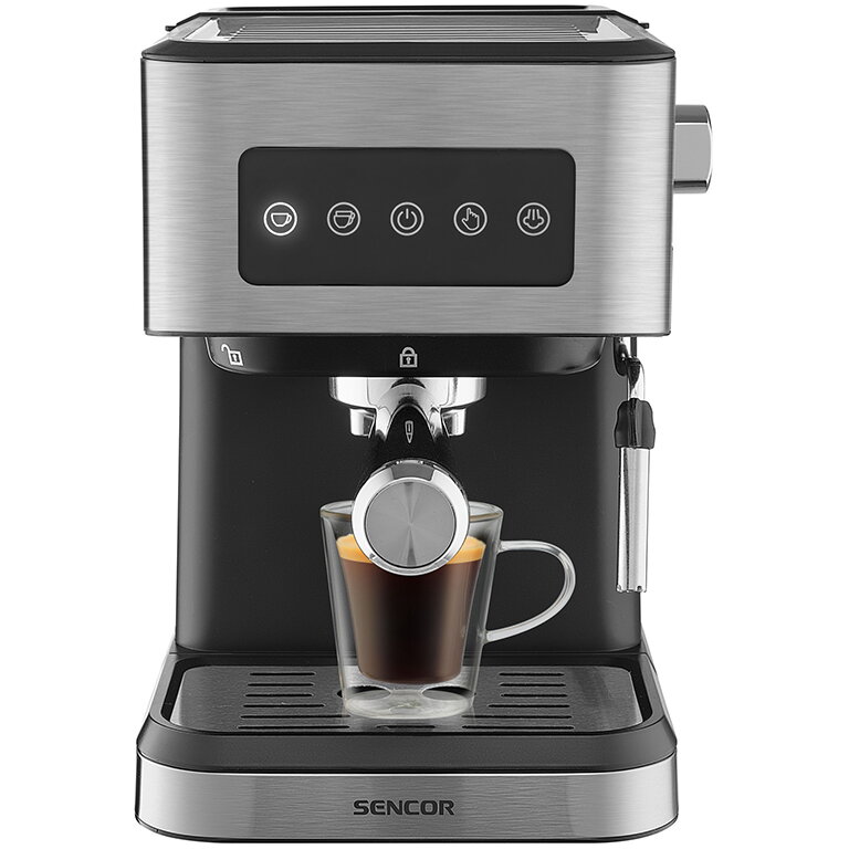 Espressor Cafea 20 Bar 1050W Argintiu