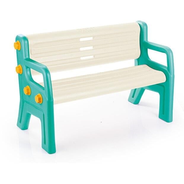 Bancuta Pentru Copii Pastel Alb/Albastru