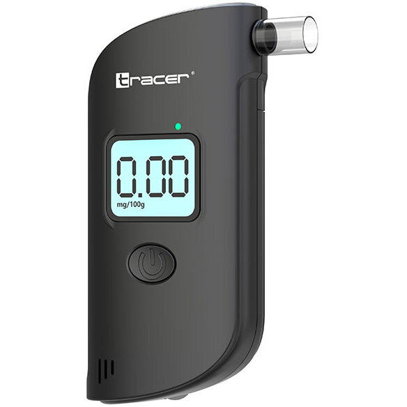 Tester de Alcoolemie Breath EZ-1 Display LCD Alimentare Baterii Negru