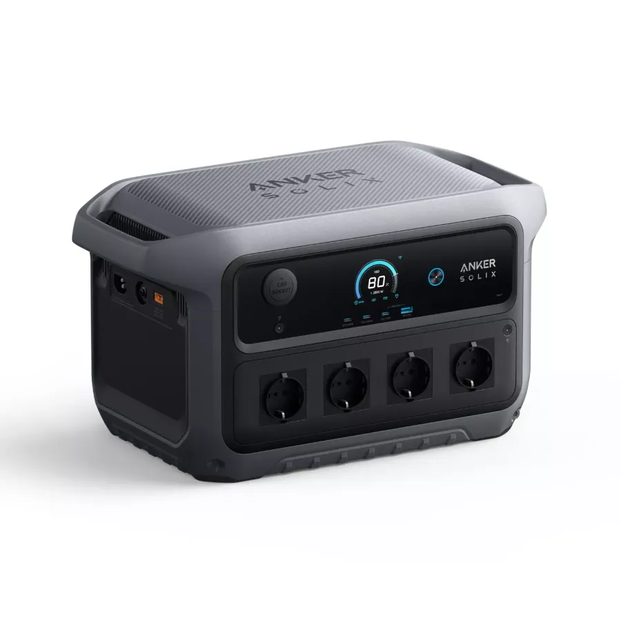 Power Station Portabil Anker Solix C2000 Gen 2 2048Wh 2400W Funcție UPS Gri