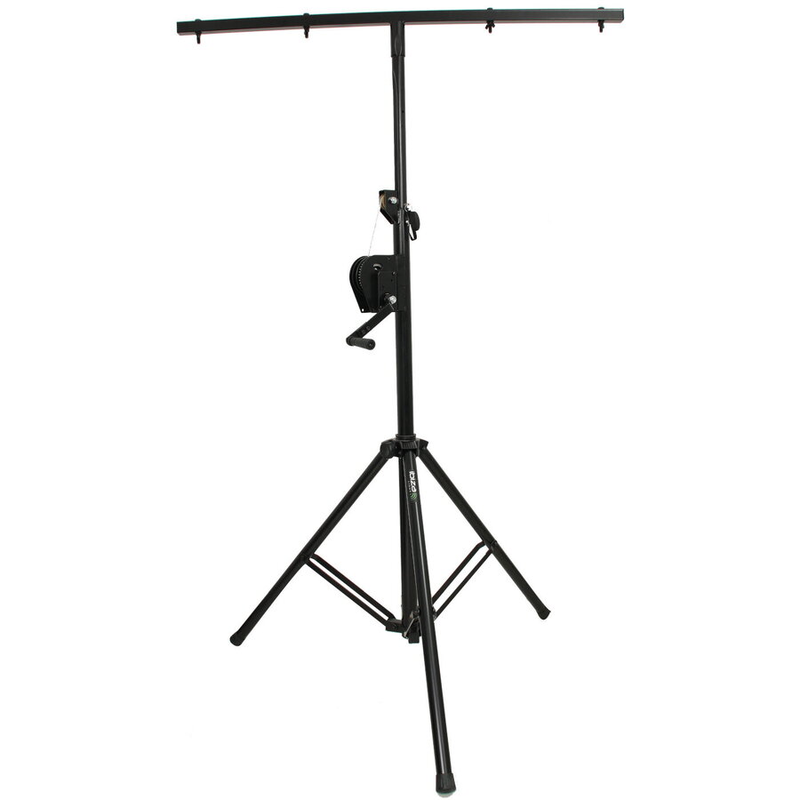 Suport pentru Lumini SL010W Bara Transversala 120CM Inaltime Reglabila 1.4-2.9M Manivela Negru