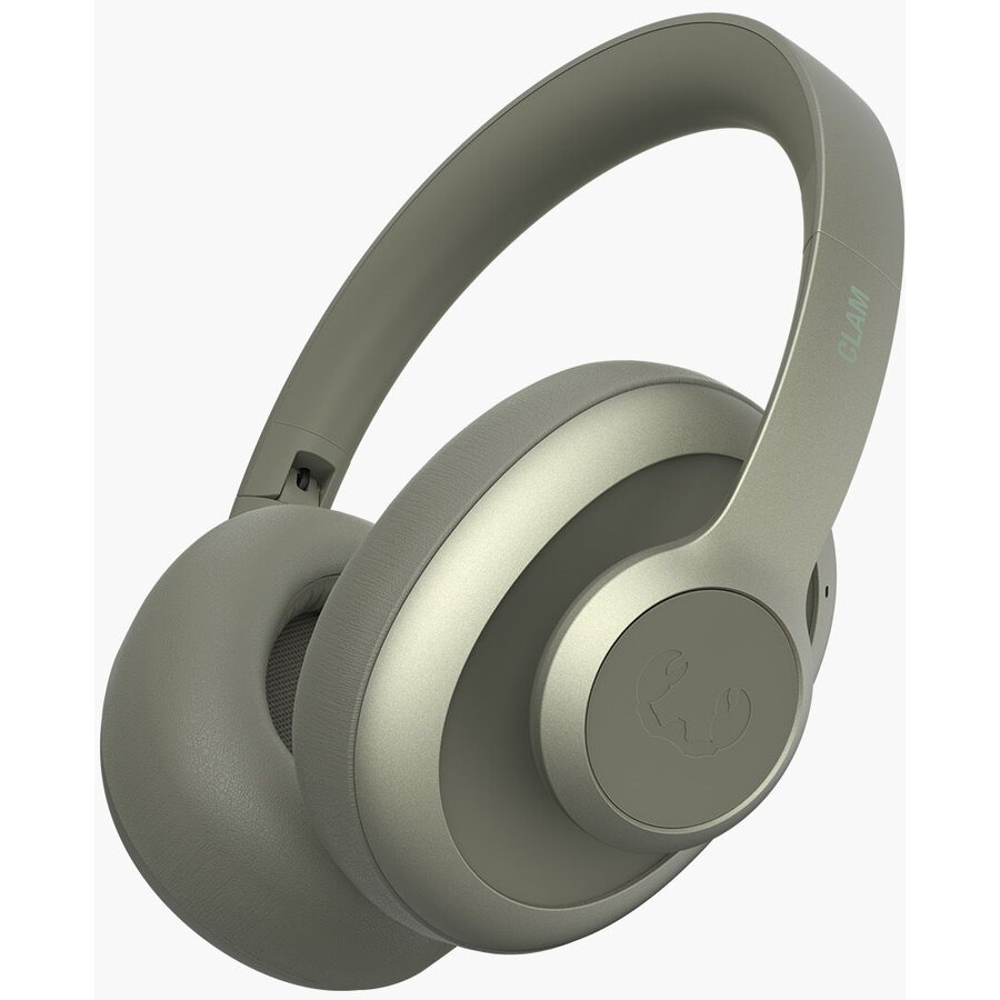 Casti Bluetooth Clam Ace Hybrid ANC Autonomie 60 Ore Verde