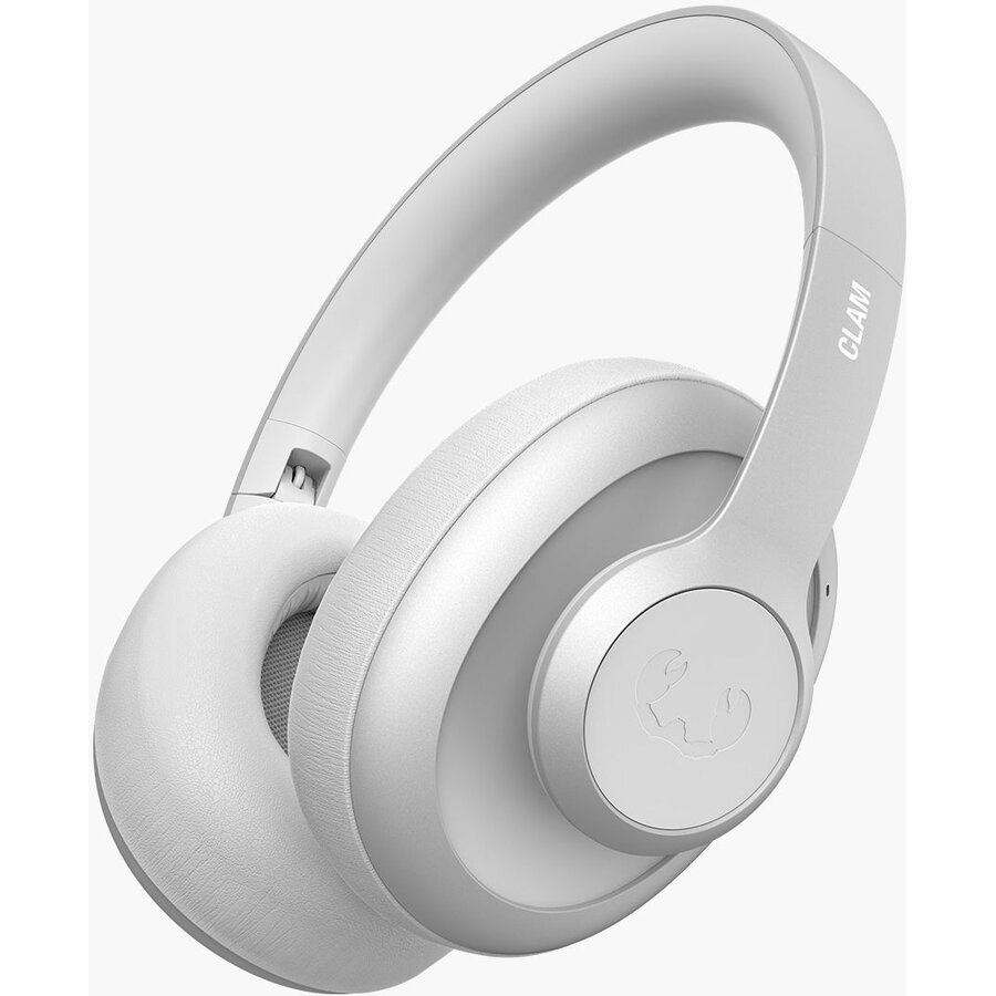 Casti Bluetooth Clam Ace Hybrid ANC Autonomie 60 Ore Gri Deschis