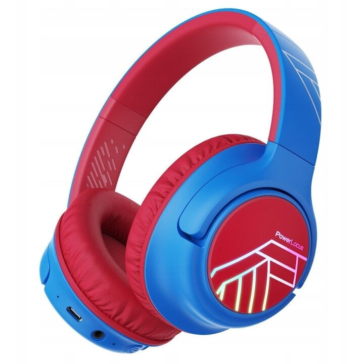 Casti Pentru Copii Wireless Bobo Kids Albastru/Rosu