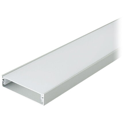 Profil Aluminiu pentru Banda LED 2m 40mm x 10mm Argintiu