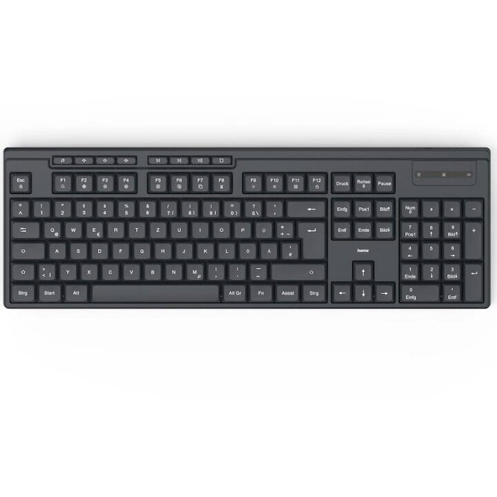 Tastatura Wireless WK-200 RF 2.4GHz Layout Qwerty RO Negru