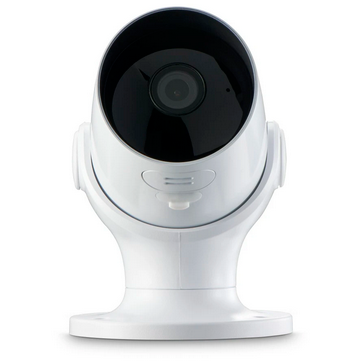 Camera de Supraveghere pentru Exterior 176645 WLAN Full HD 1080p Detectare Miscare Night Vision IP65 Alb