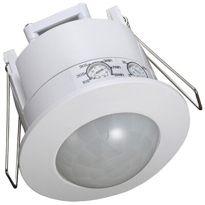 Senzor de Miscare 360g Incorporabil IP20 Max 1200W Alb