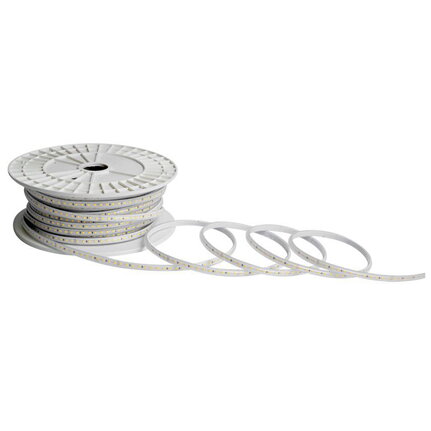 Banda LED SMD 2835 10.5W/m 220-240V IP65 6500K Rola 50m Alb Rece